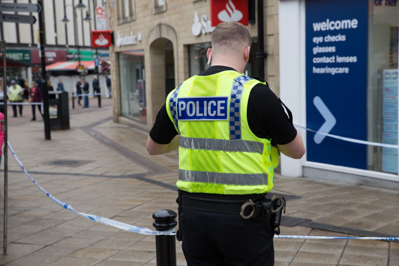 Other image for Town centre returning to normal after 'lockdown' incident